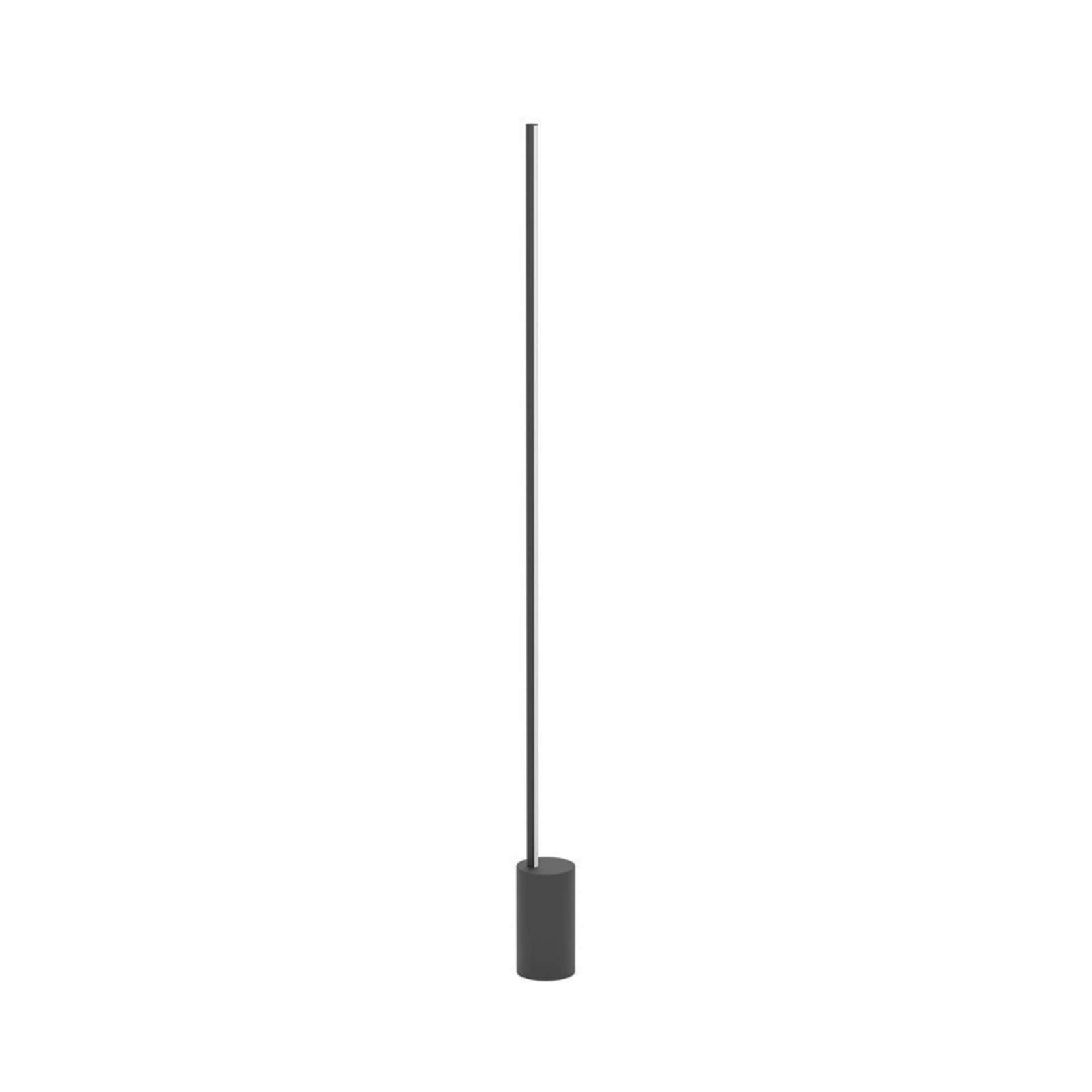 EGLO connect Smart LED-lattiavalo FLATRON-Z, musta, 128 cm