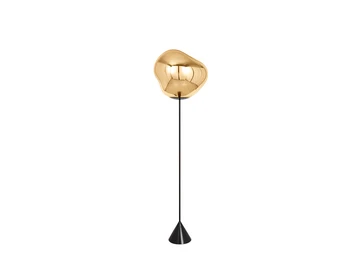Melt Cone Slim Stehleuchte Gold - Tom Dixon