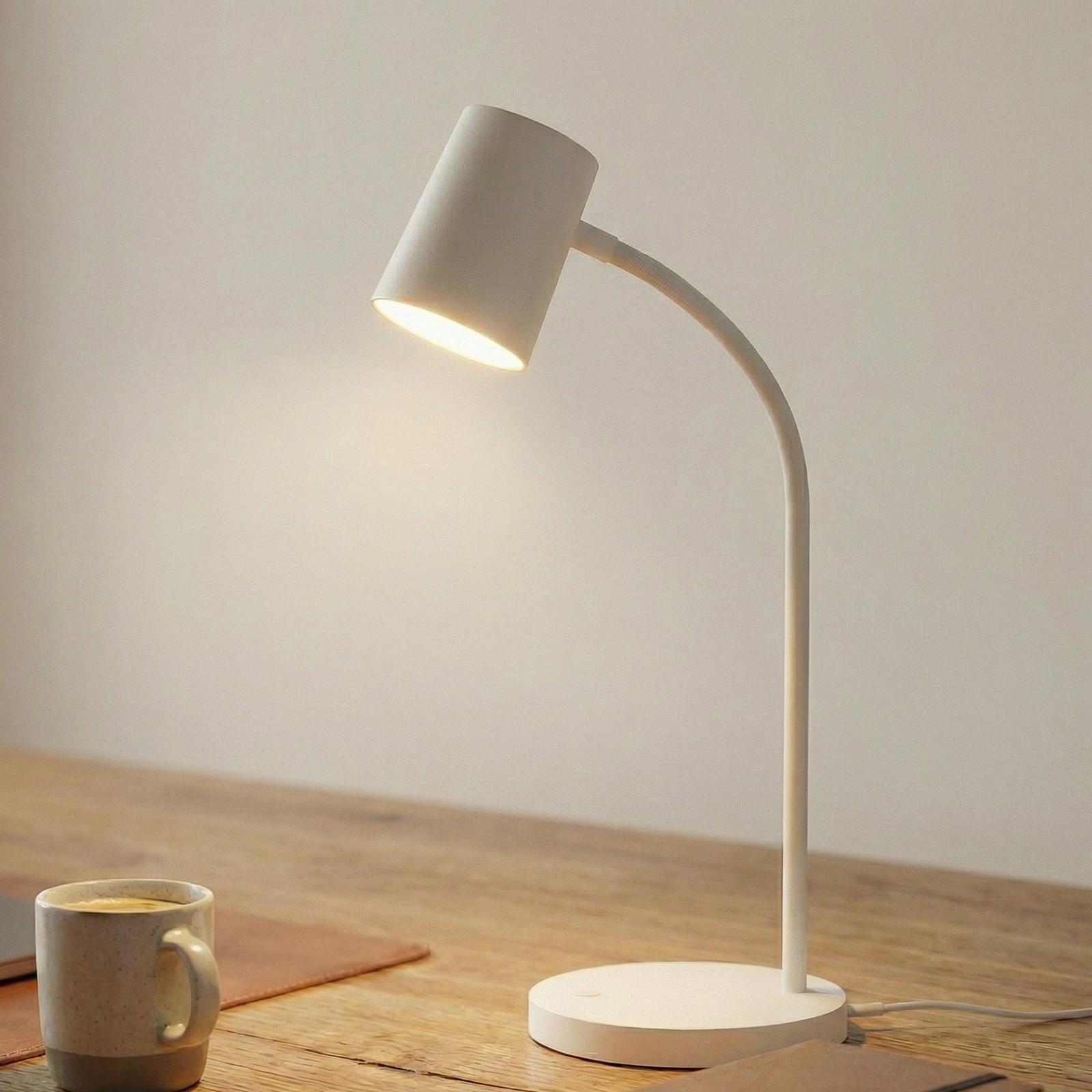 Lampa de birou OSRAM Office Line Desk Trapezium albă GU10 - Studiu / Birou - Modern - Plastic