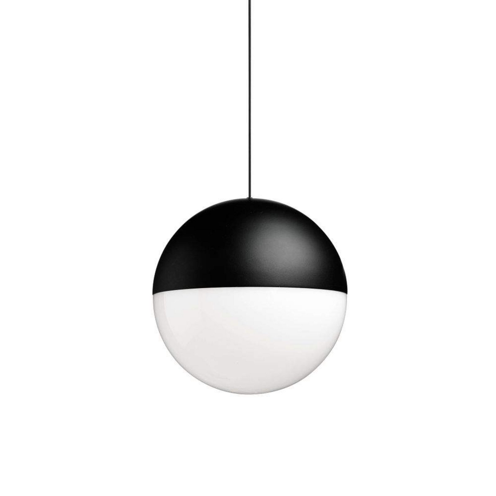 Grinaldas de Luzes Sphere 12m Black Soft Touch Dim - Flos