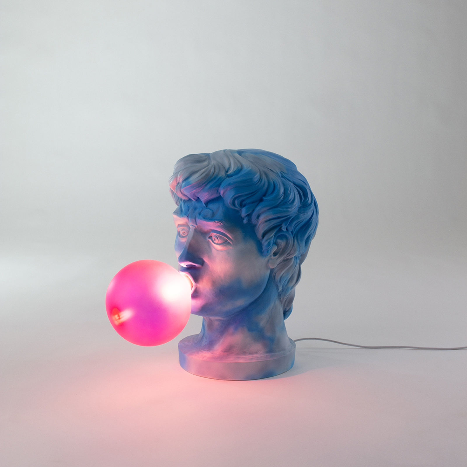 Lampada LED da tavolo Wonder Cloud bianco/blu/rosa