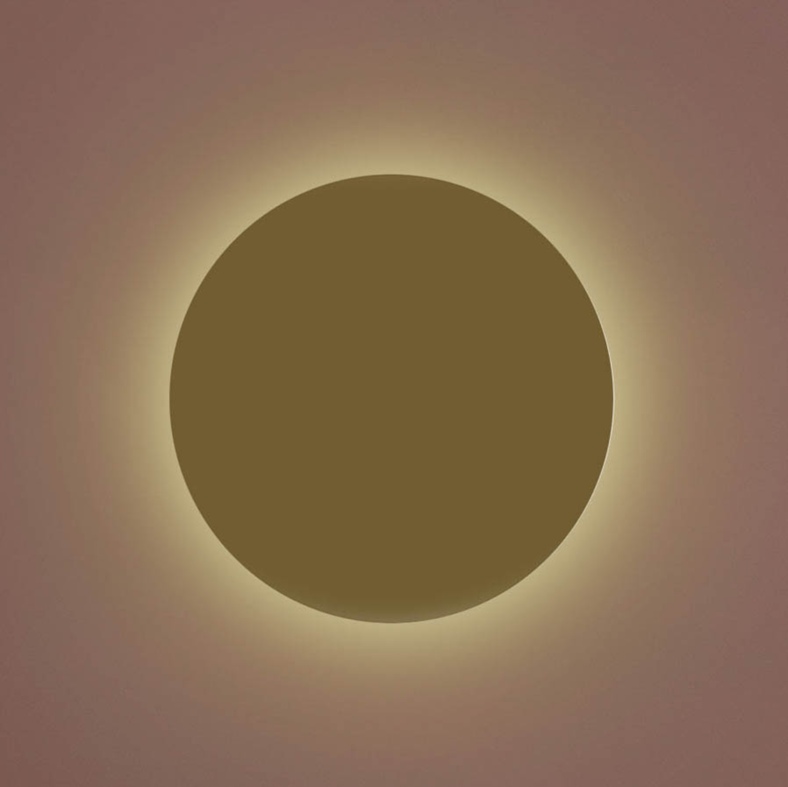 Wandlamp Lunia New, goud, Ø 20 cm