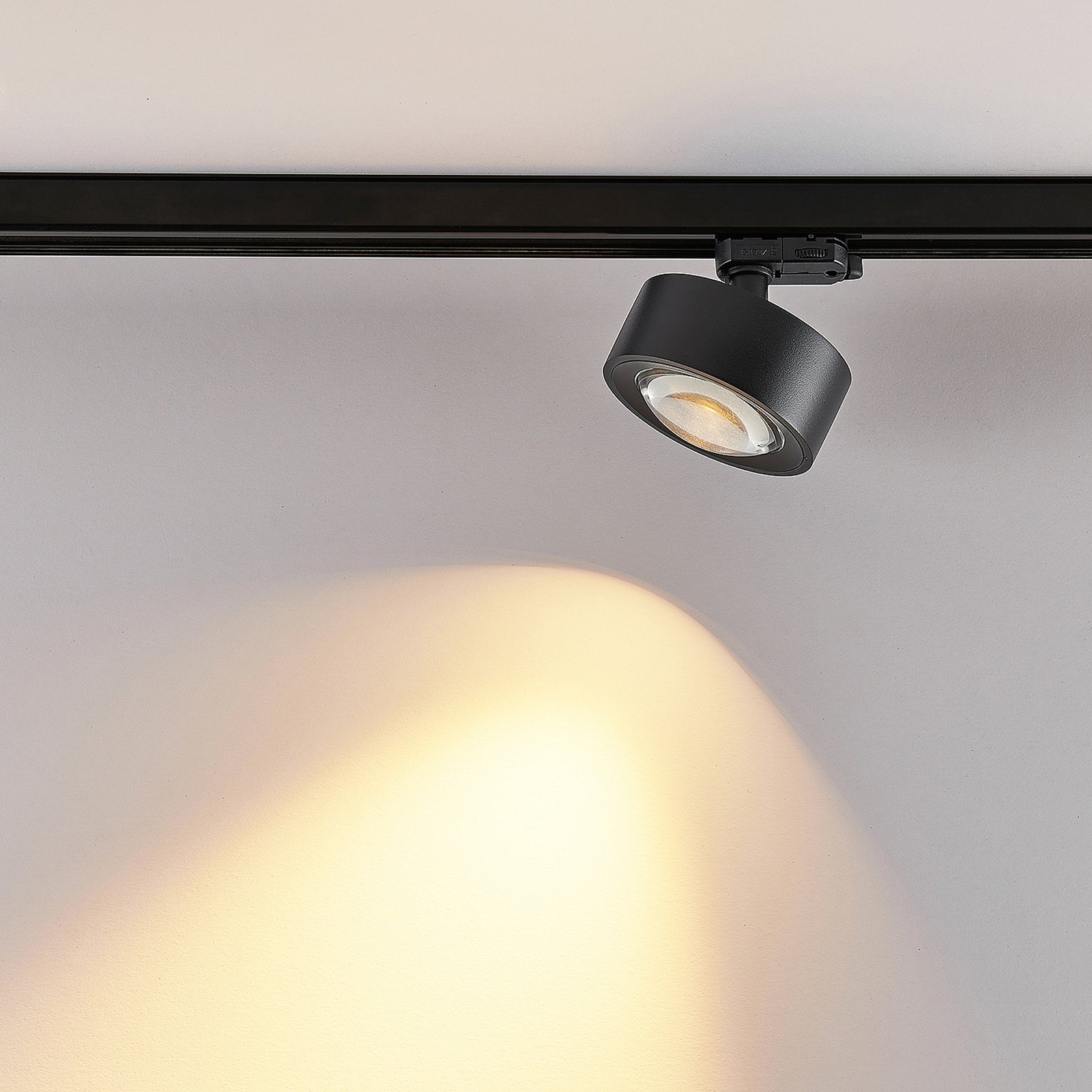 Molto Luce Projecteur LED triphasé sur rail Mag , noir, 830