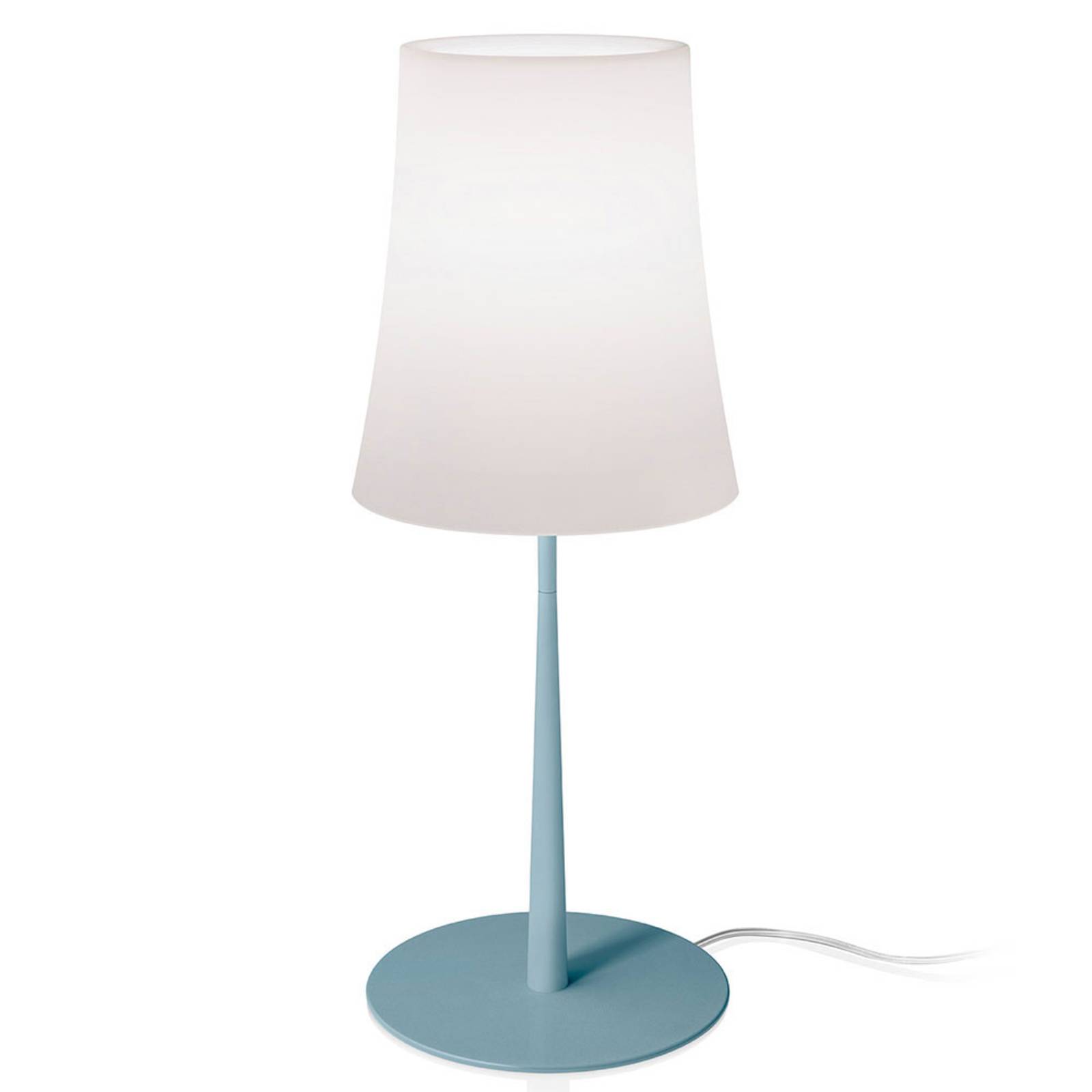 Foscarini Birdie Easy Grande Tischlampe hellblau günstig online kaufen