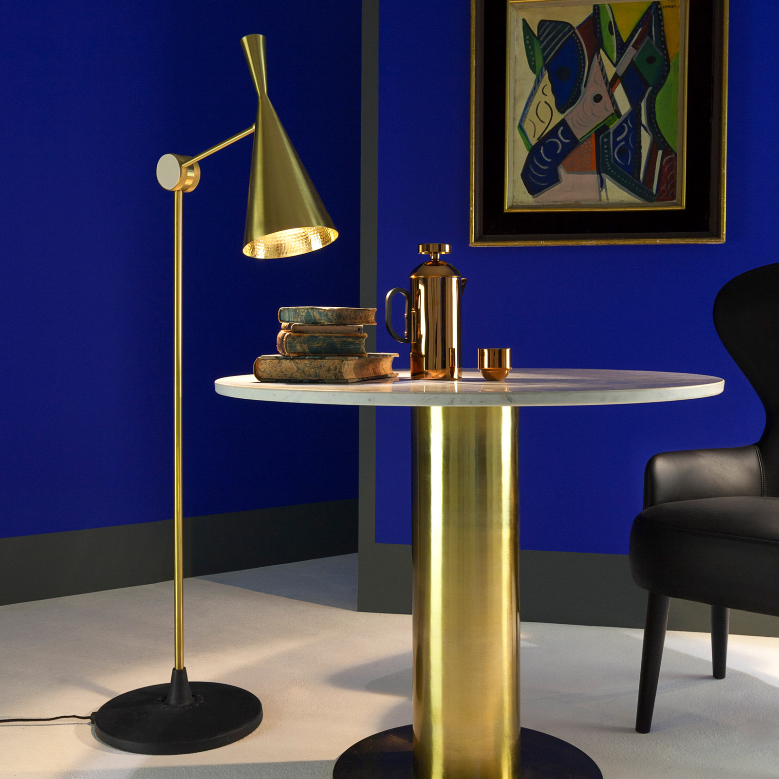 Beat Stehleuchte Brushed Brass - Tom Dixon