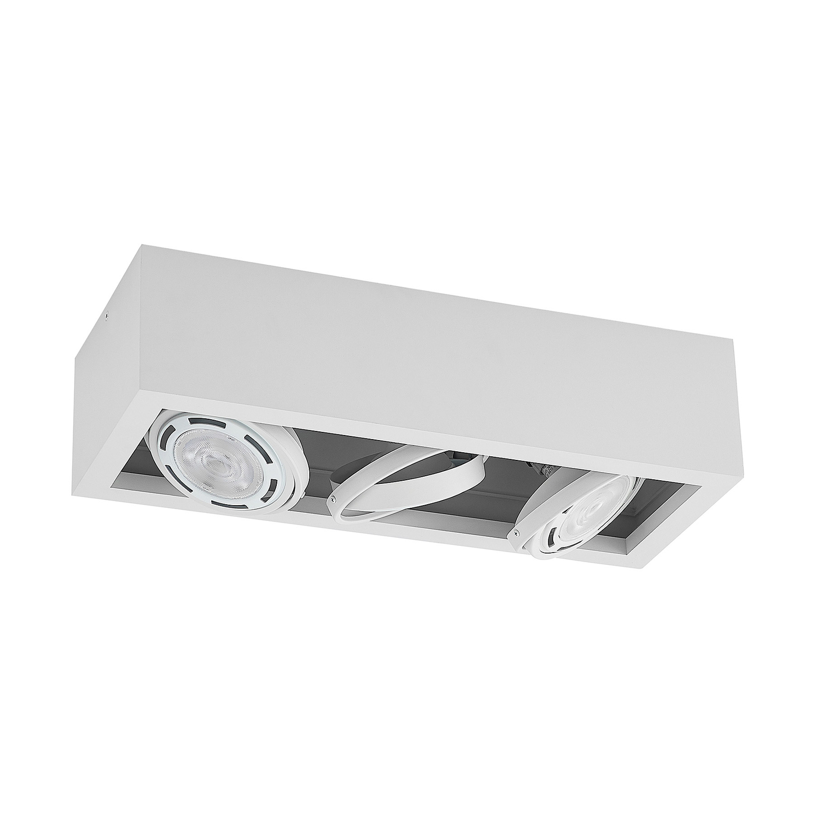 Arcchio Ilina surface-mounted light, 3-bulb, white