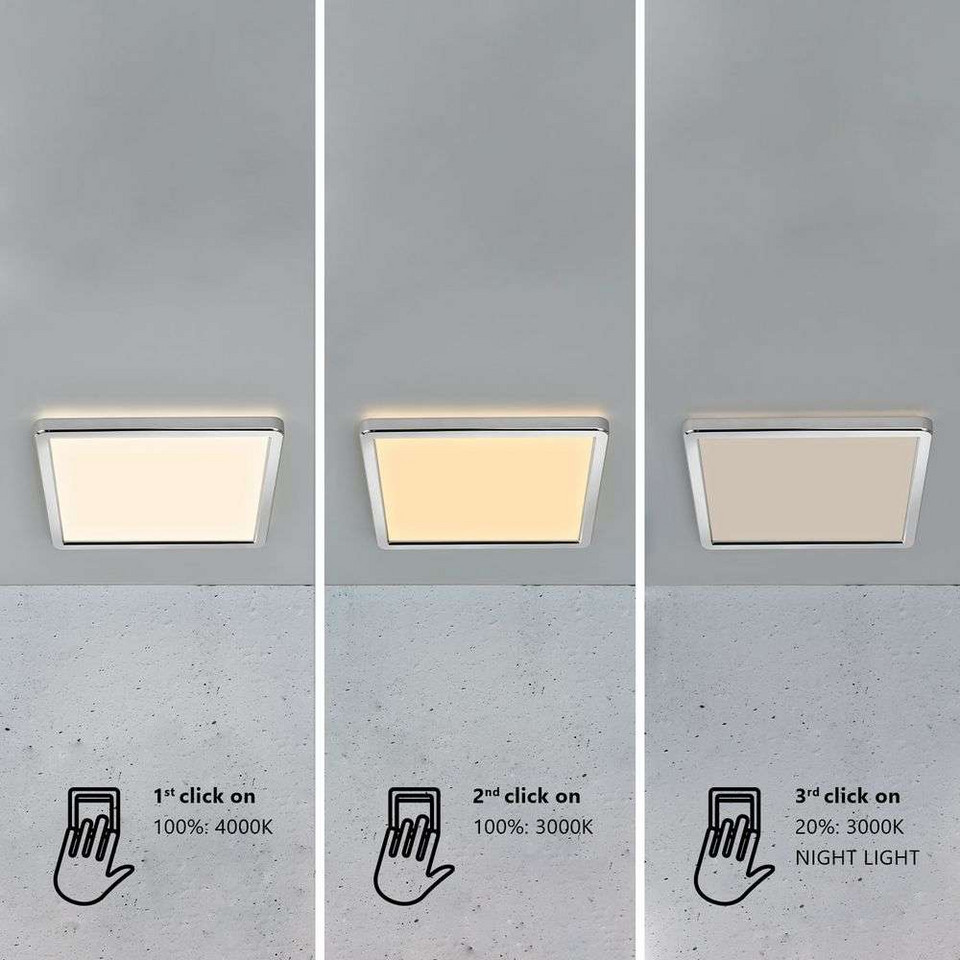 Nordlux Oja 29 Square Plafond 3000/4000K, vit från Nordlux