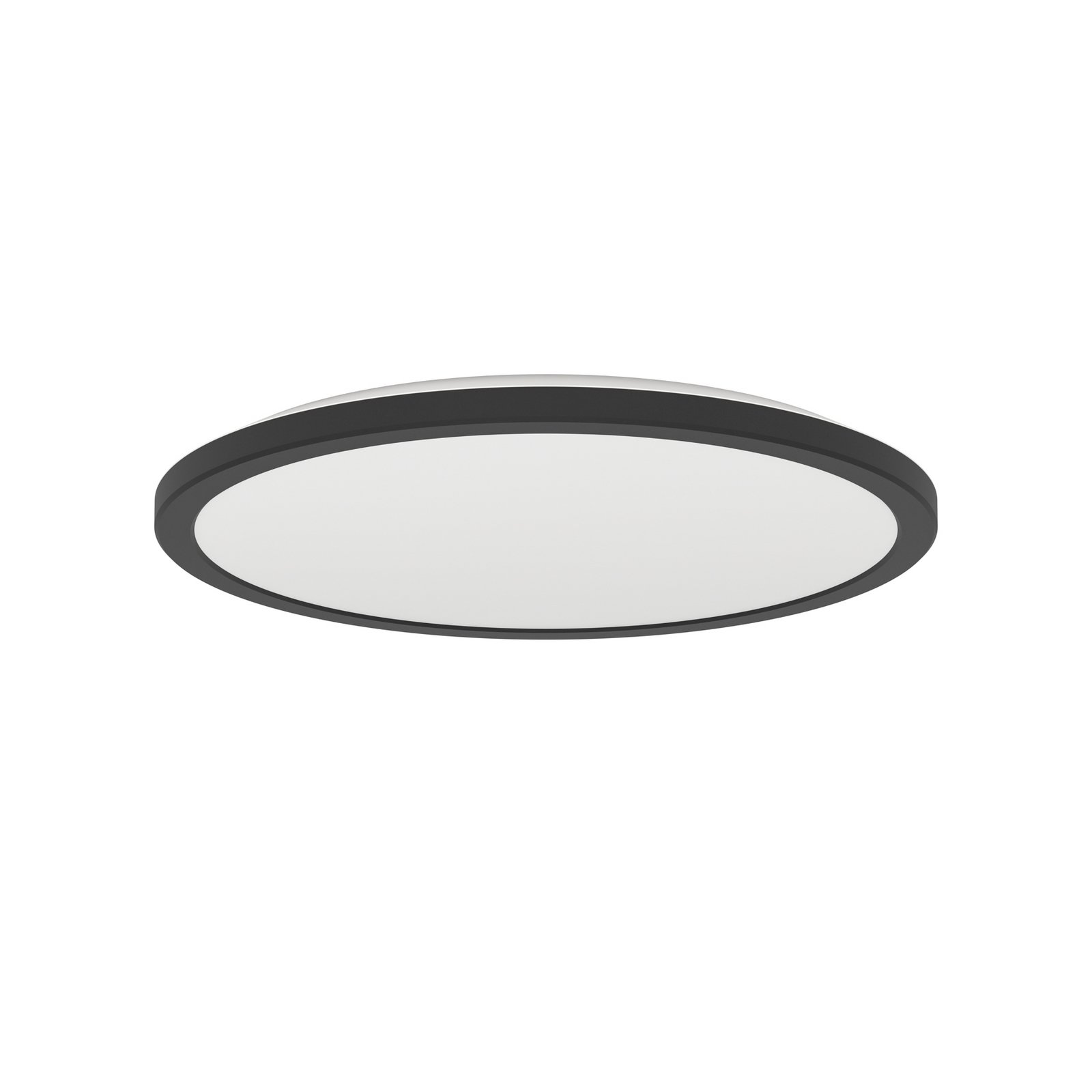 EGLO connect LED-taklampa Rovito-Z, svart, Ø 39 cm EGLO connect LED-taklampa Rovito-Z, svart, Ø 39 cm