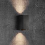 Außenwandlampe Canto Maxi Kubi 2, 17 cm, schwarz