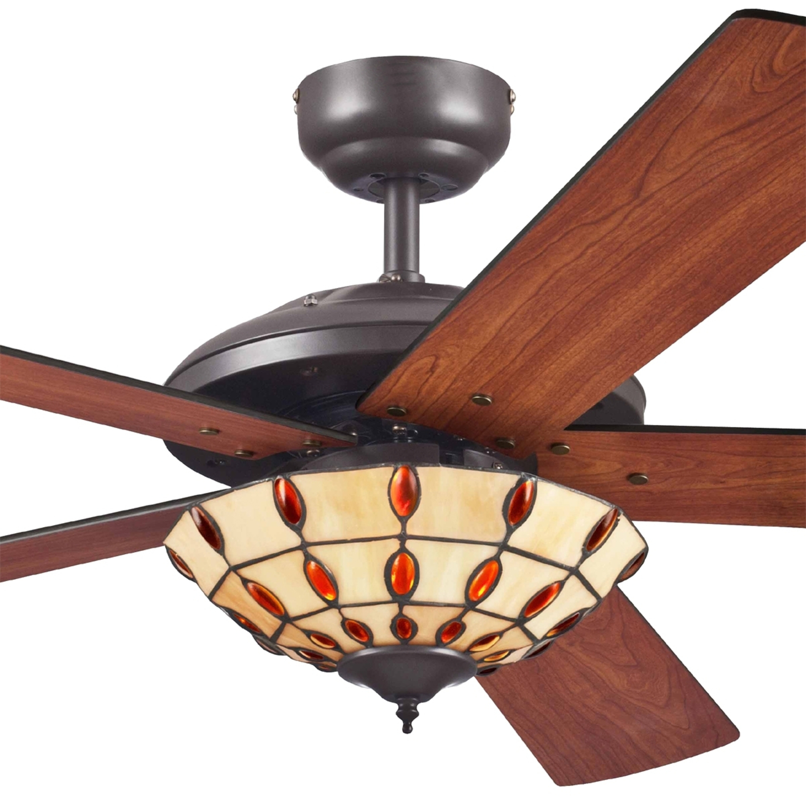 Westinghouse Comet T - fan with Tiffany glass