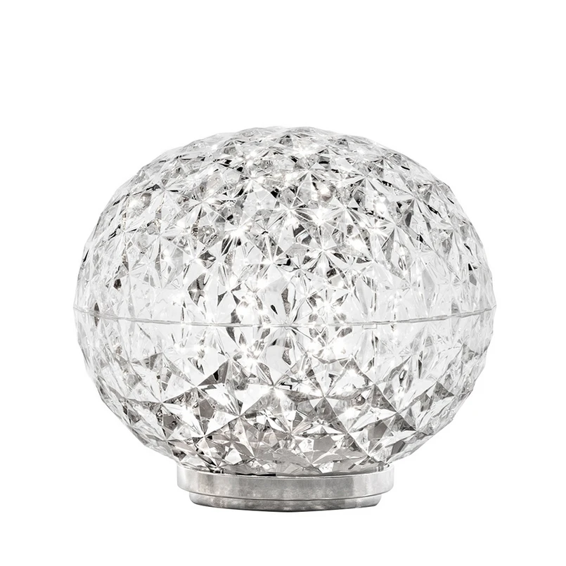 Kartell - Mini Planet Plug Tischleuchte Crystal