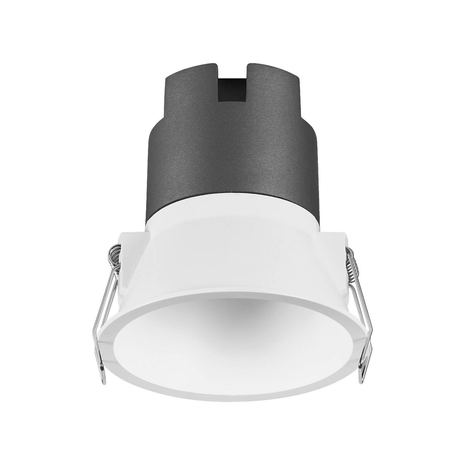 OSRAM LED-Einbauspot TWIST, weiß/weiß, 840, Ø 9,3 cm, Metall