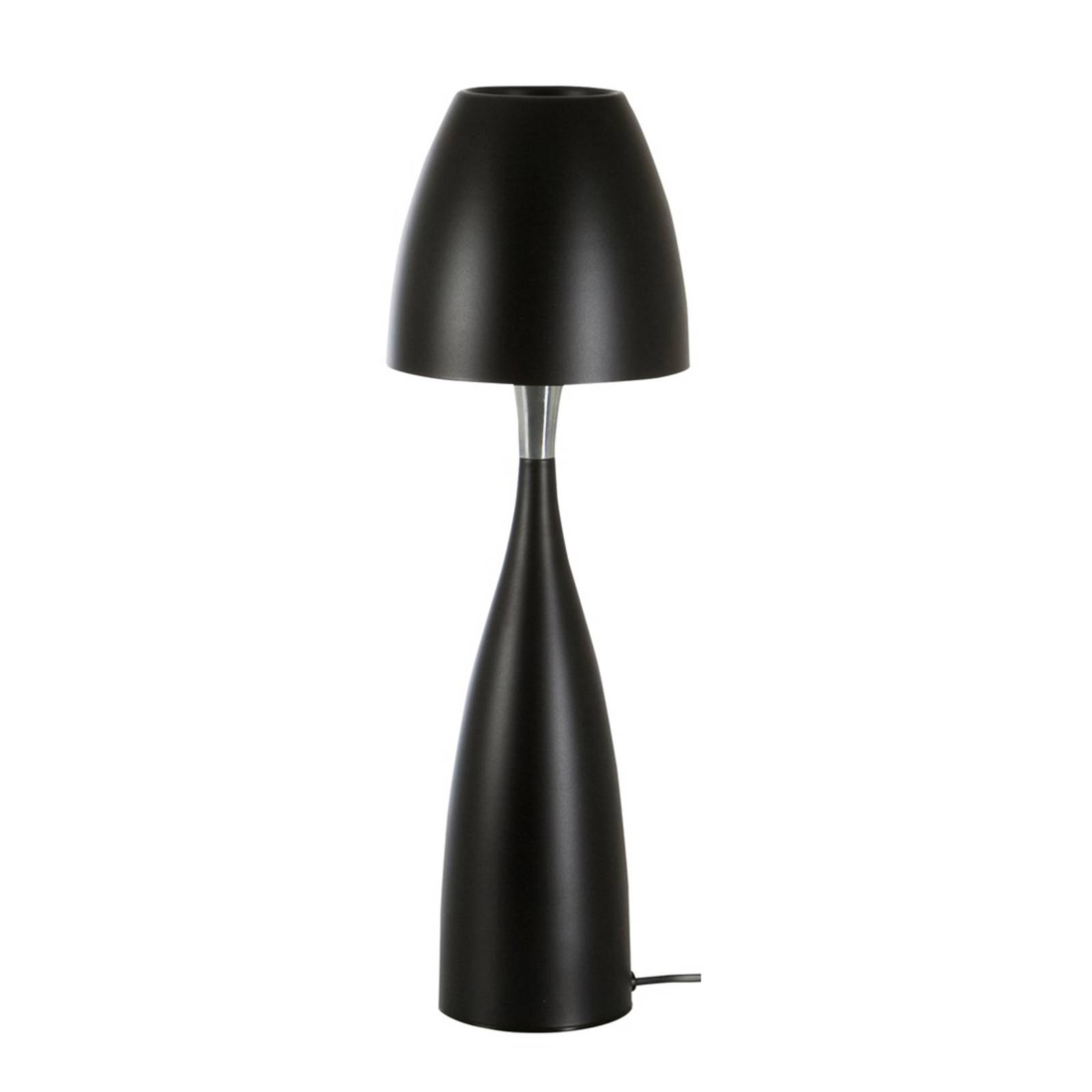 En noir - petite lampe à poser LED Anemon 38,9 cm