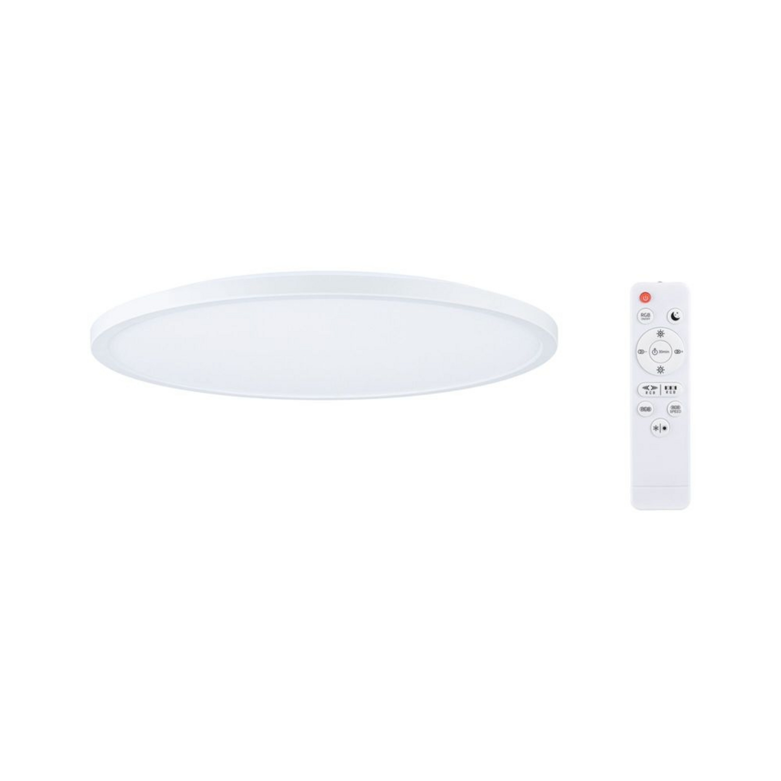 Paulmann LED-panel Atria Shine, Ø40 cm, RGBW, hvid, IP20, dæmpbar Paulmann LED-panel Atria Shine, Ø40 cm, RGBW, hvid, IP20, dæmpbar