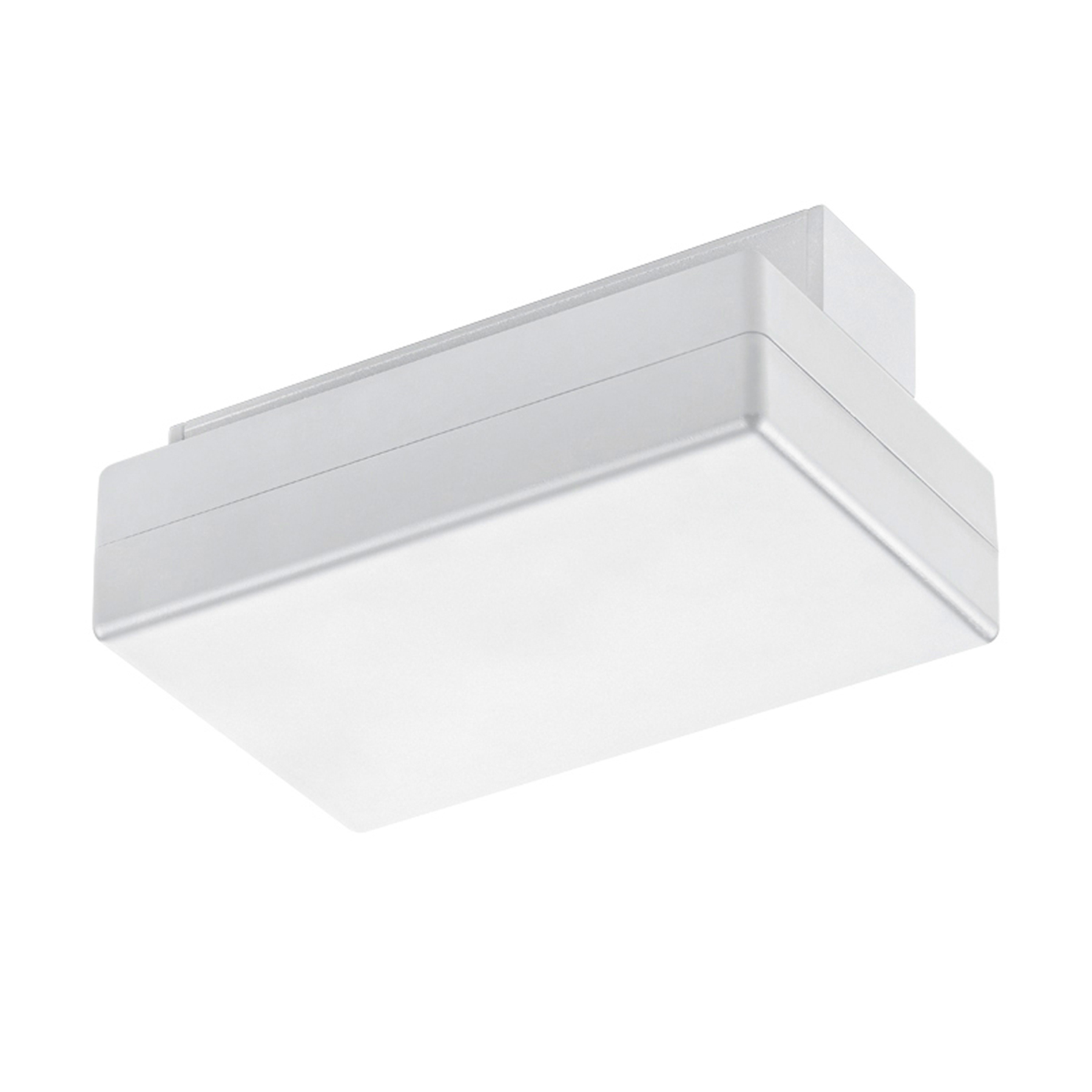 Trio Lighting Flexible power feed for DUOline track, white, plastic, L: 13.5 cm, W: 8 cm, H: 5.2 cm