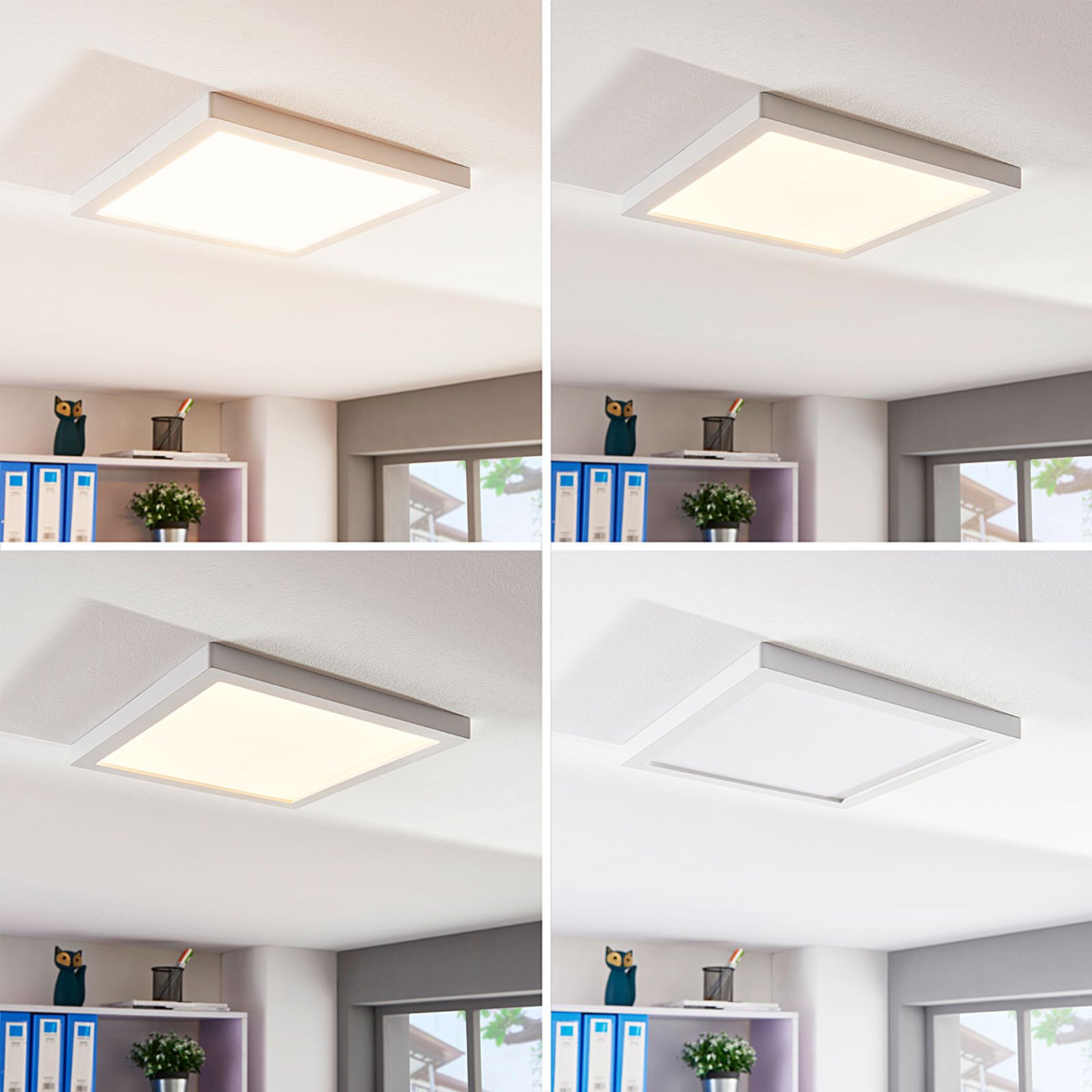 Solvie LED Taklampe Square Hvit - Arcchio