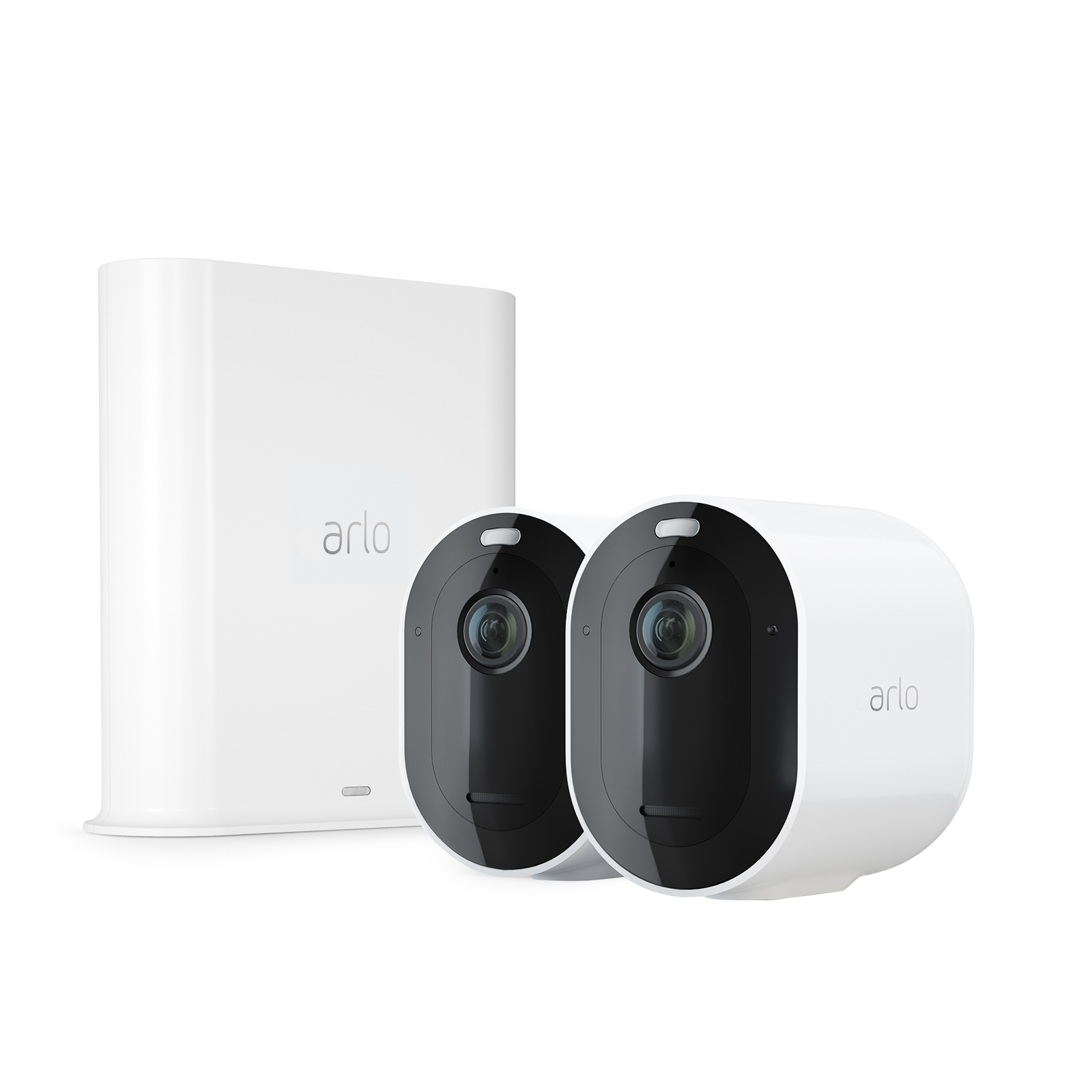 Arlo Pro 3 Sicherheitssystem mit 2 Kameras weiß