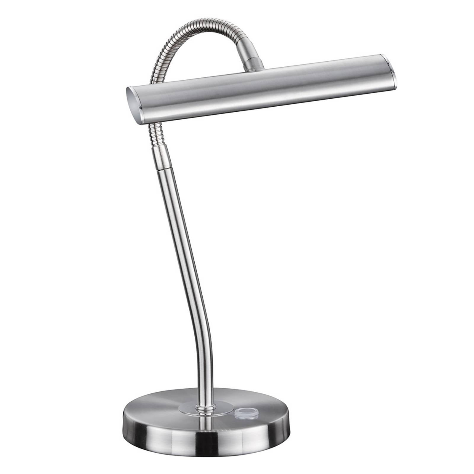 Curtis - LED-Tischleuchte, nickel matt