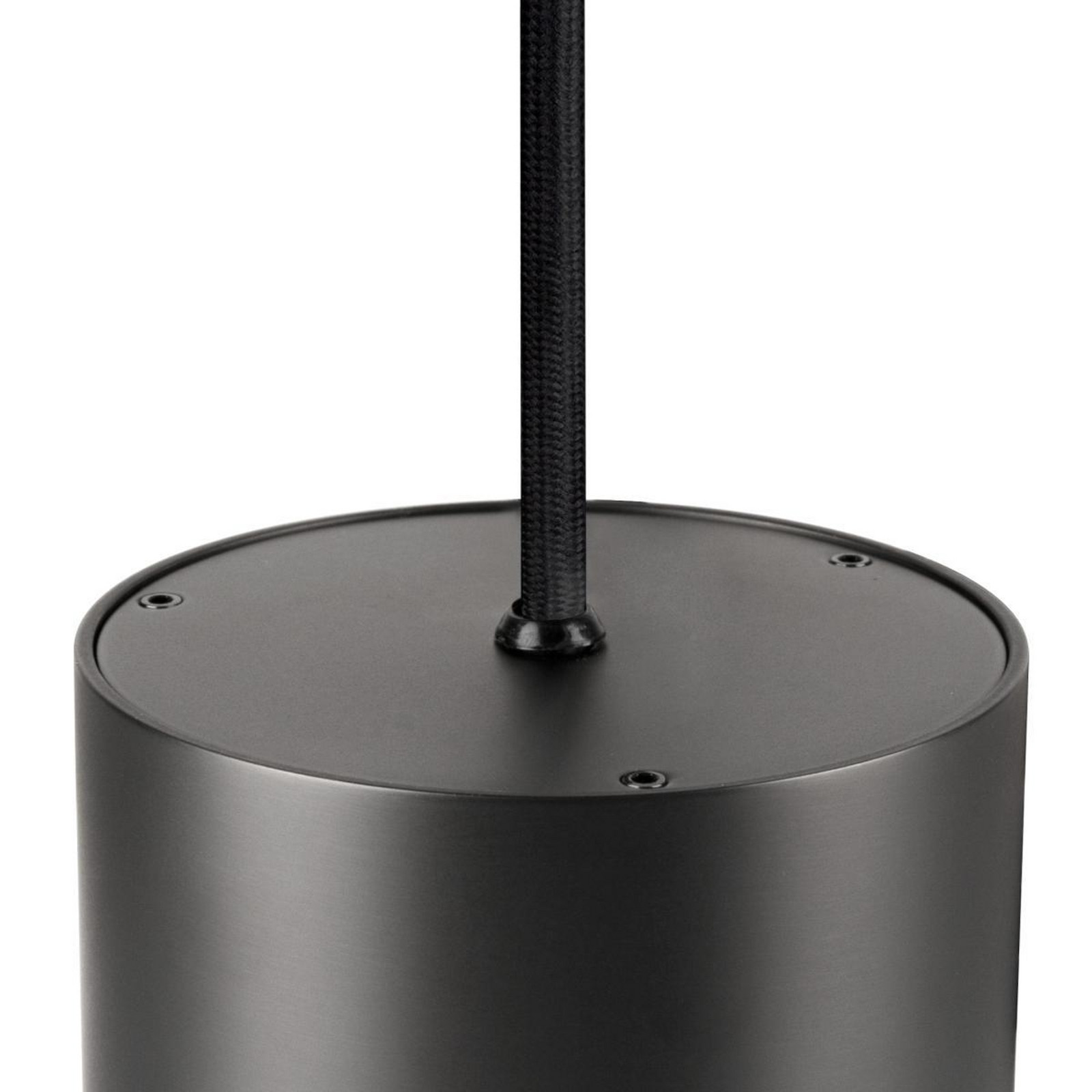 SLV Lampă suspendată LED Oculus bronz Ø 9 cm dimabilă la cald - Camera de zi / sufragerie - Modern - bronz închis - Aluminiu