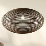 Hängeleuchte RATTAN, Ø 60 cm, naturbraun, Rattan, E27