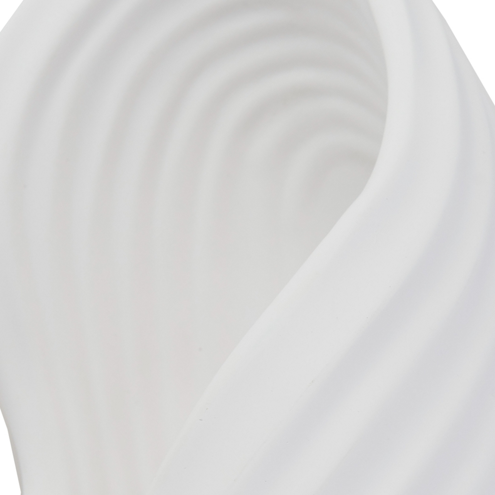 Lindby wall light Ornela, white, plaster, height 29.5 cm