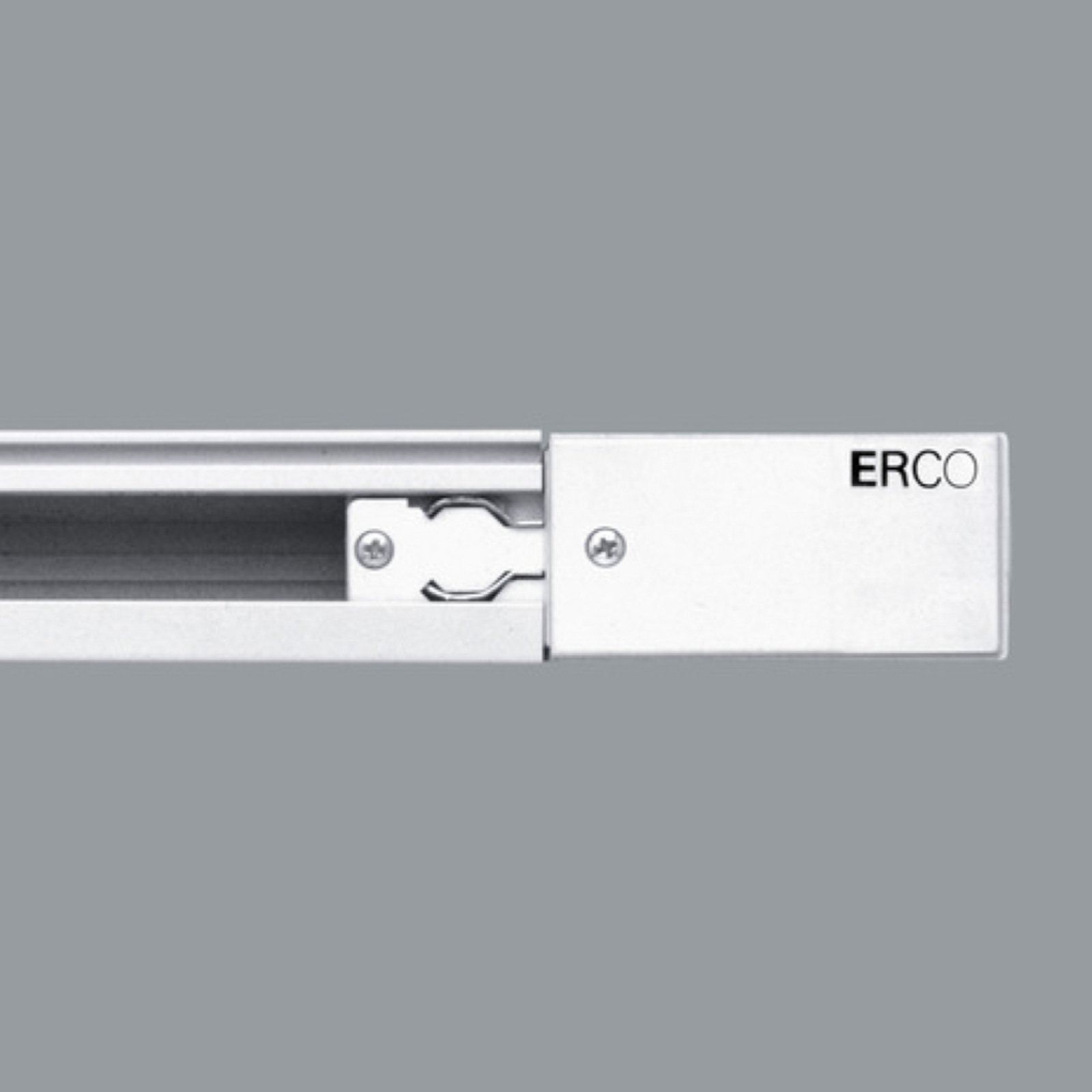 ERCO 3-faset forsyning jordledning højre, hvid