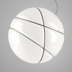 Fabbian Armilla hanging light white, burnished