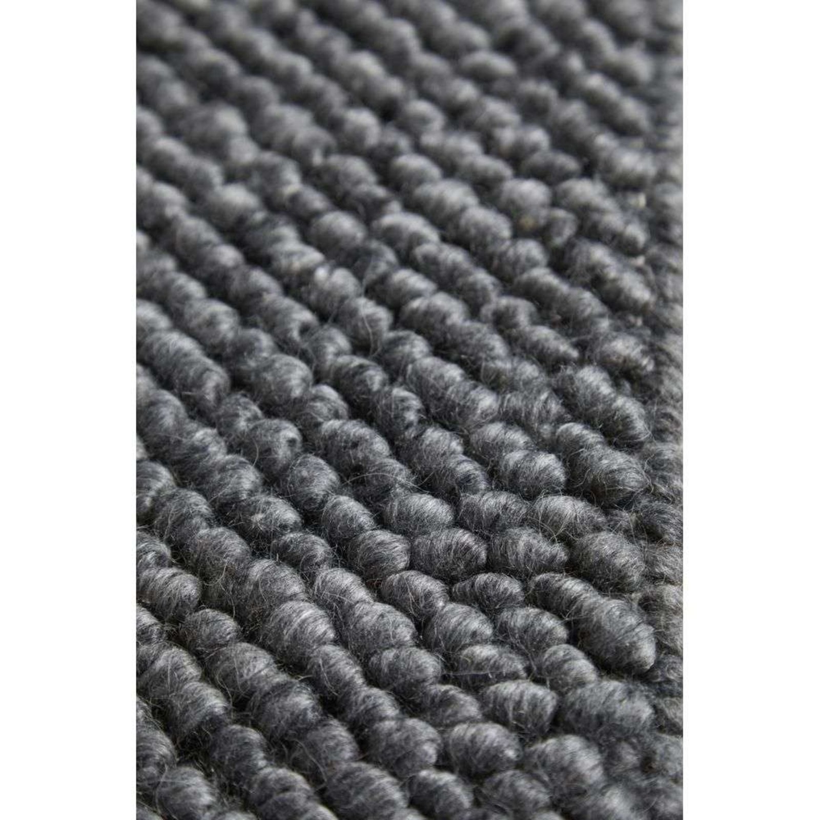 Tact Rug 170x240 Anthracite Grey - Woud