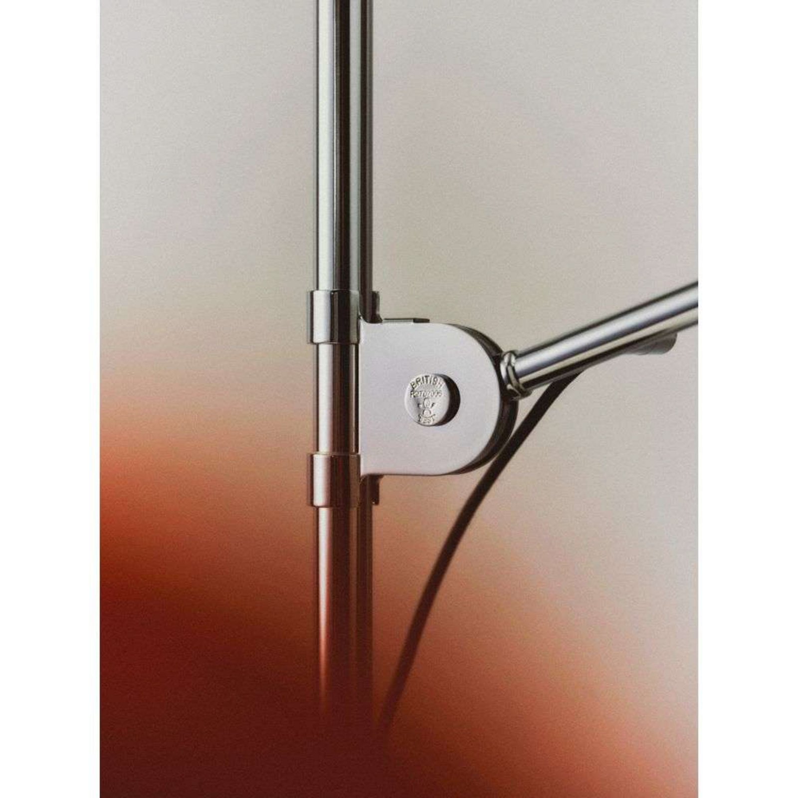 Bestlite BL3 Floor Lamp ø16 Chrome/Black - GUBI