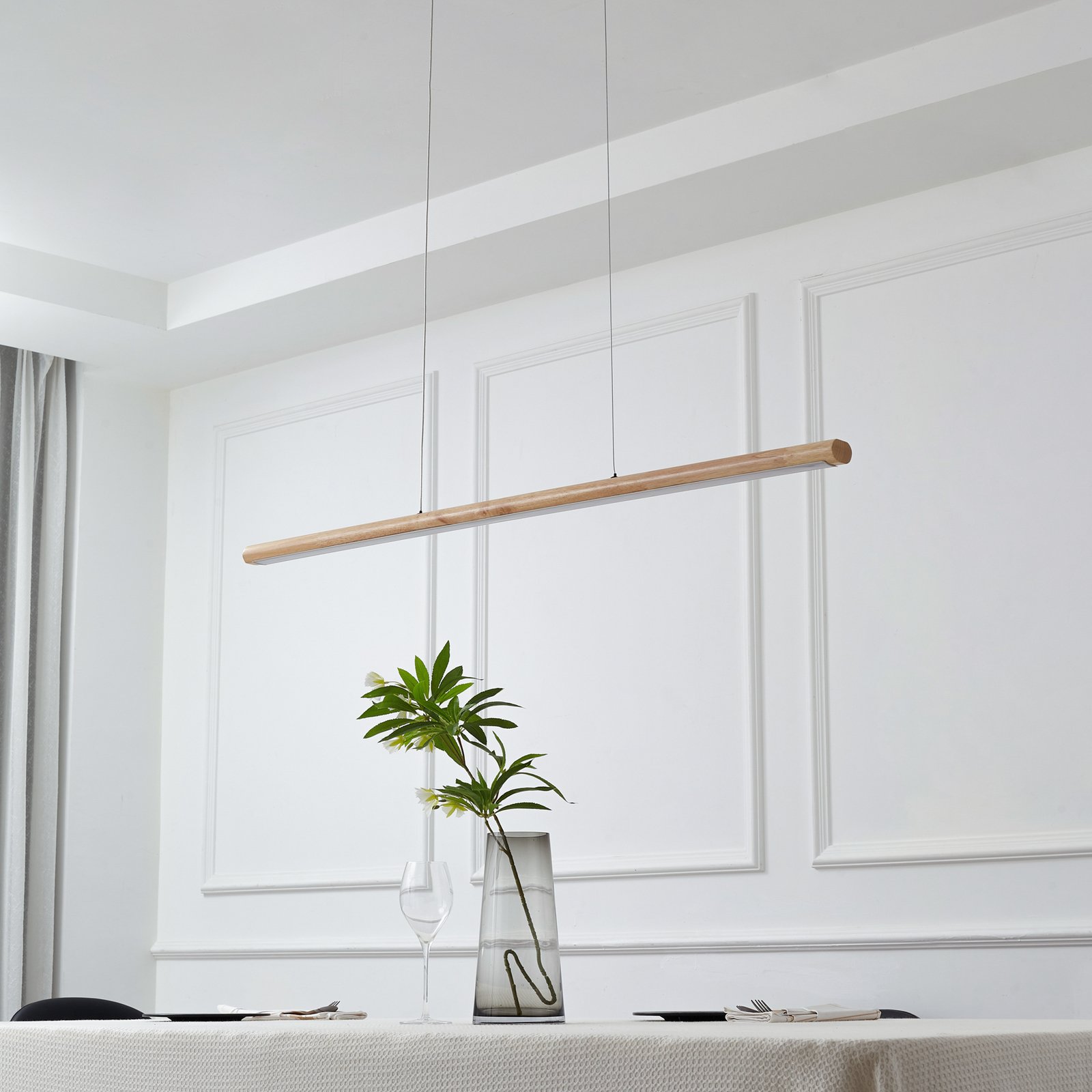 Maruta LED Lampada a Sospensione Legno - Lucande