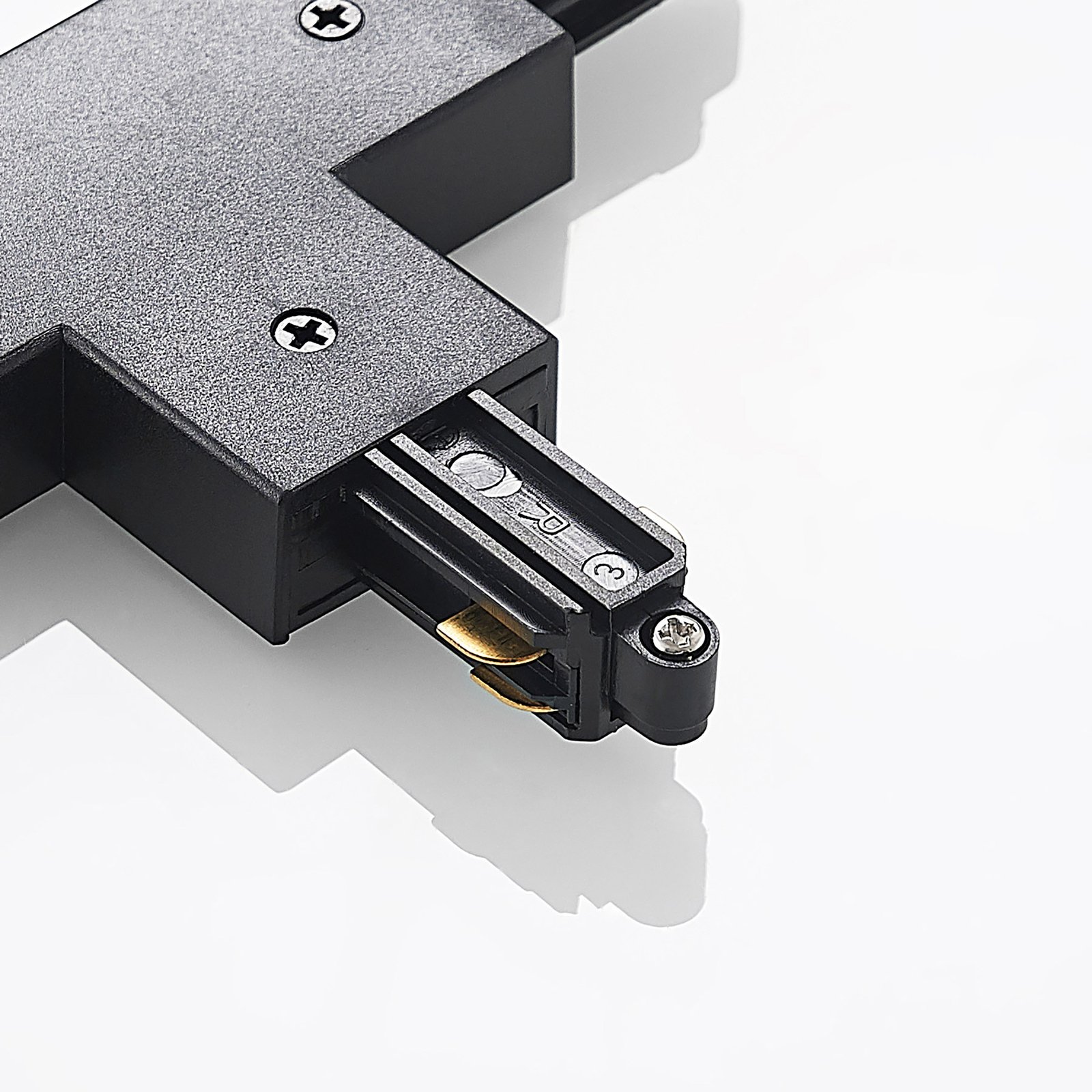 Linaro Track T-Connector Zwart - Lindby