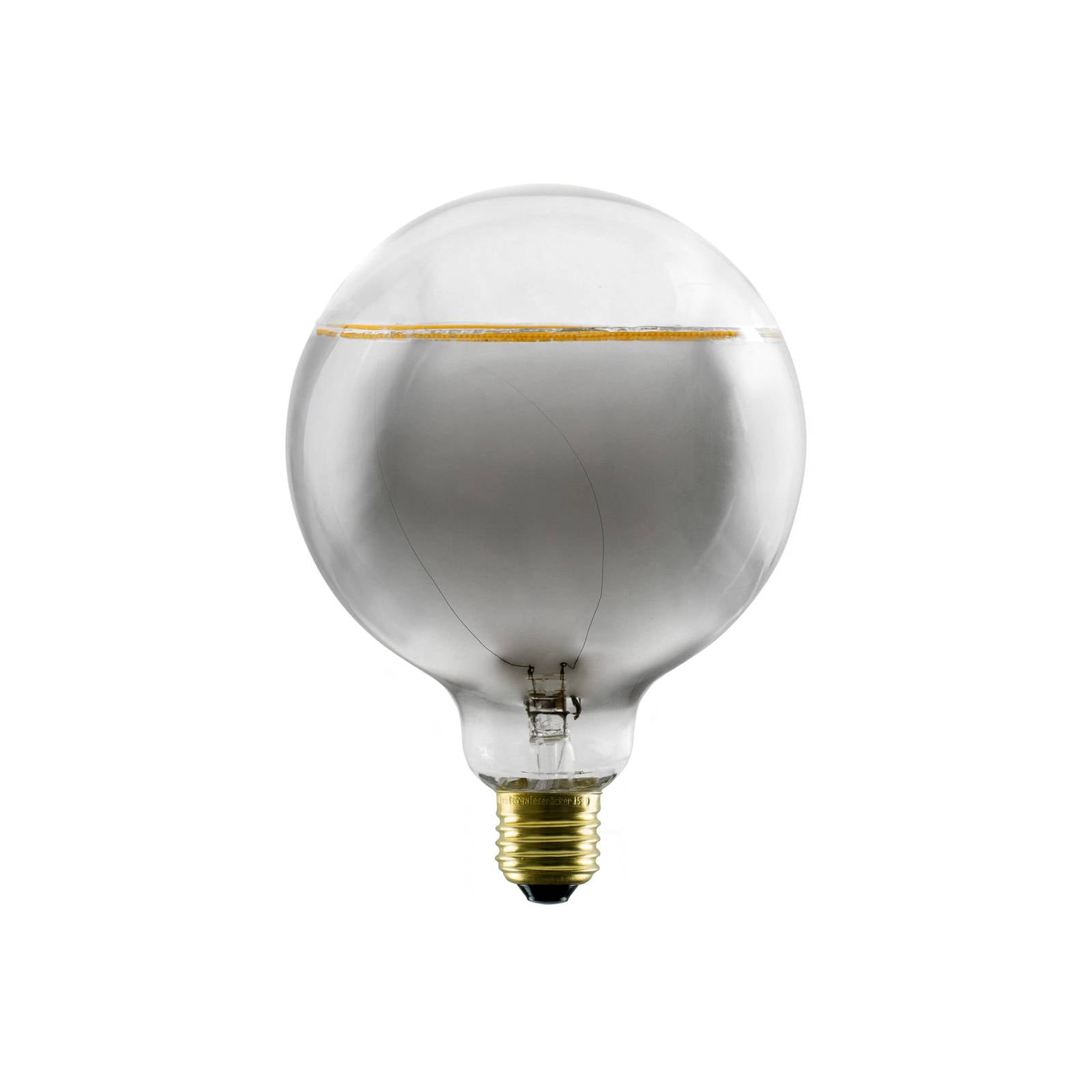 SEGULA LED Illusion G125 E27 5W dim rauch/klar