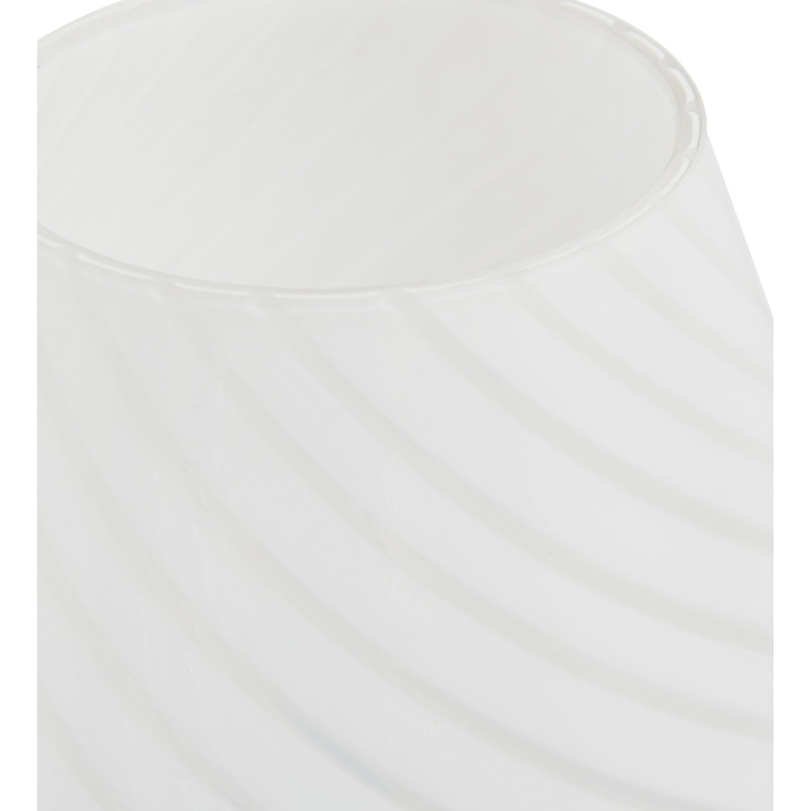 Lindby lampe à poser Andriana, jaune/blanc, verre, Ø 15 cm