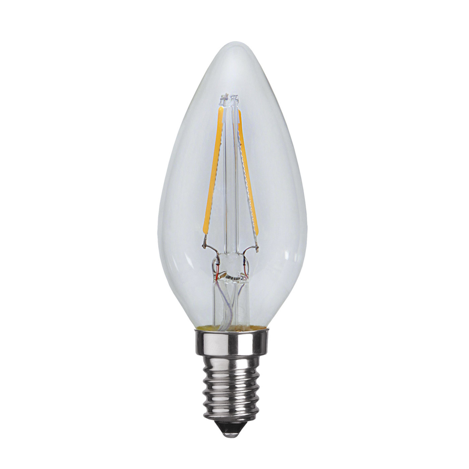 Candle LED bulb E14 B35 2W 2,700K filament 250lm