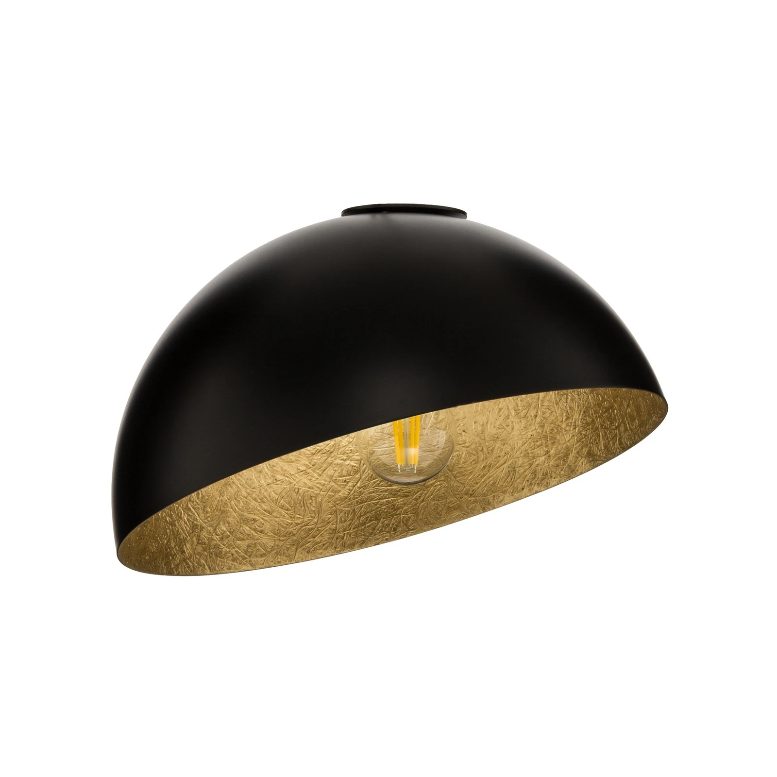 Sfera ceiling light, Ø 35 cm, black/gold