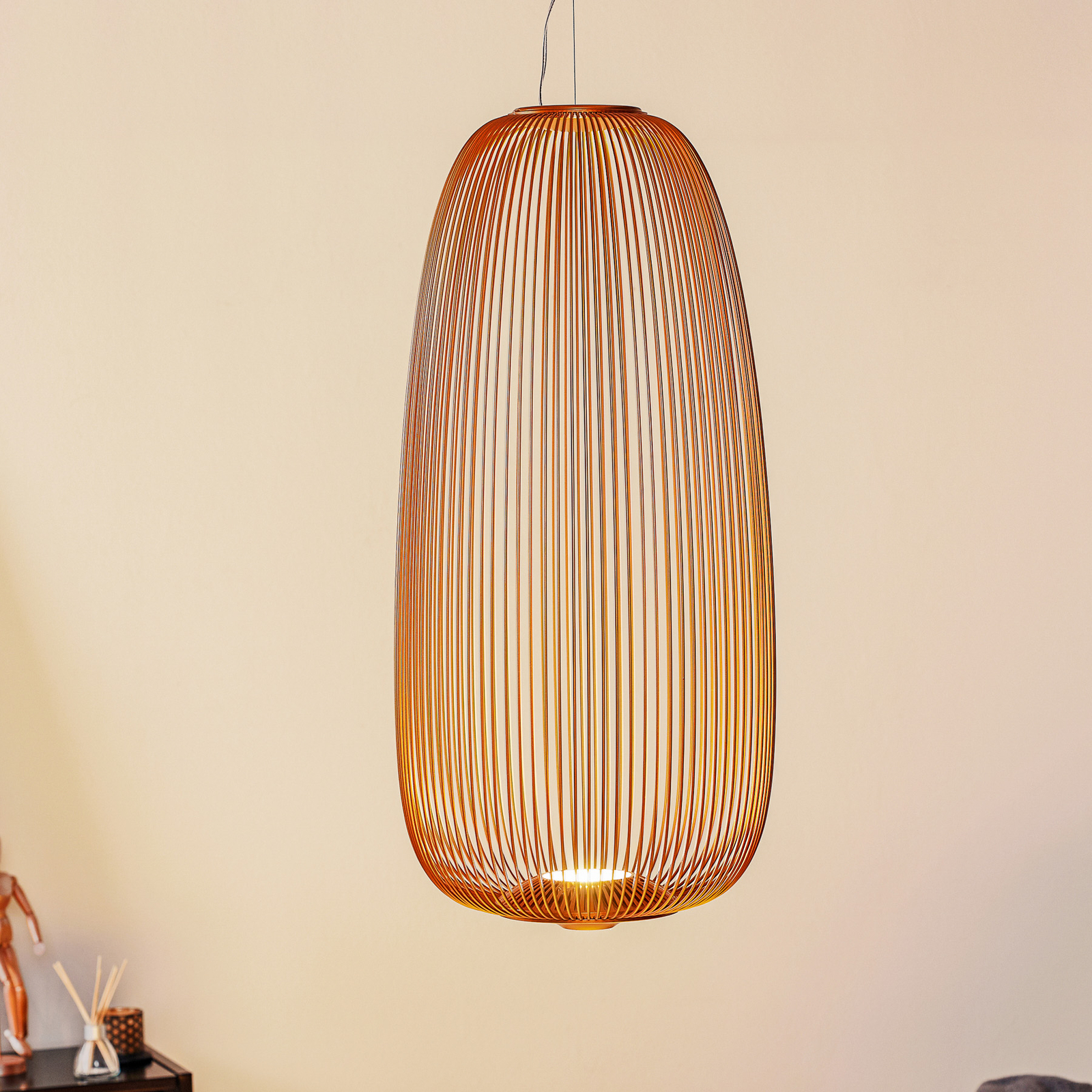 Foscarini Spokes 1 LED-Pendellampe, DALI dimmbar