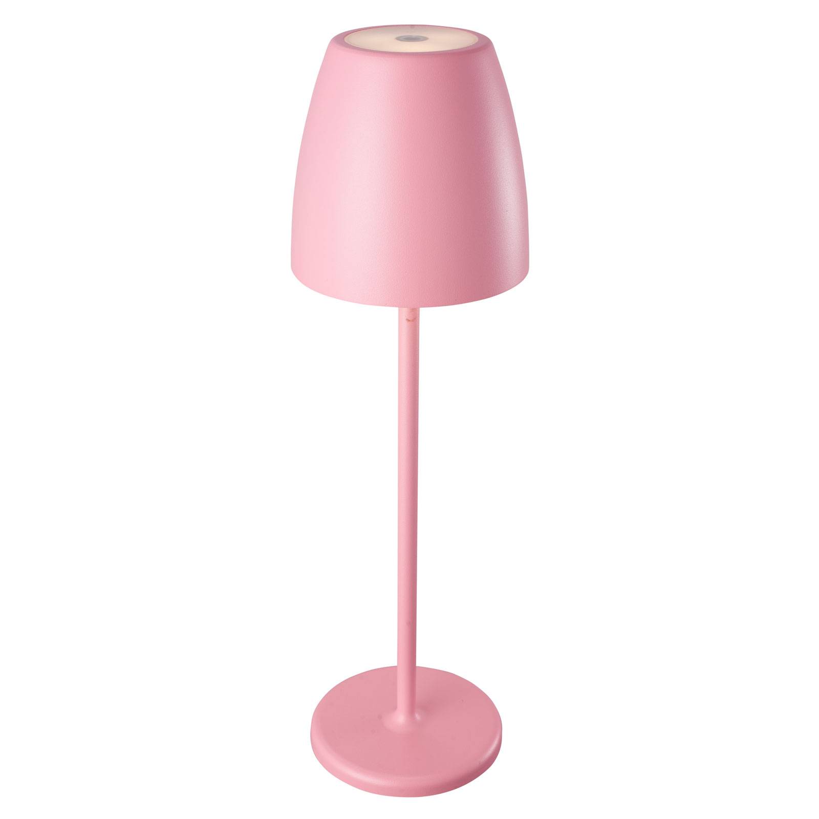Levně Megatron LED stolní lampa na baterie Tavola růžová