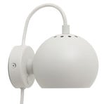 Ball Wall Lamp Matt White - Frandsen