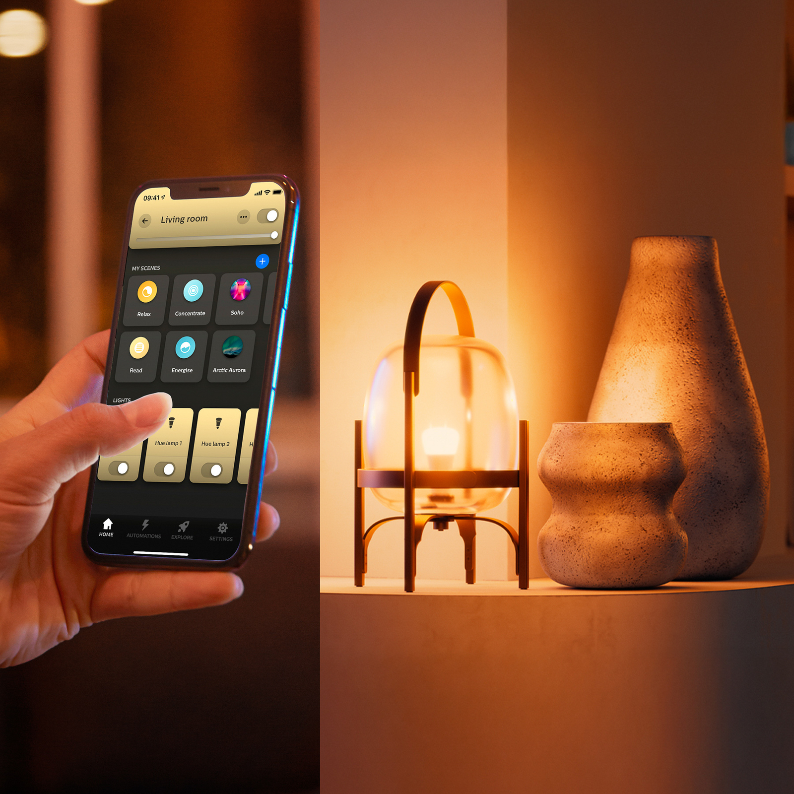 Philips Hue WACA Smart E27 LED 8,1 W 1100 lm CCT RGB 2-pack