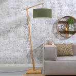 GOOD & MOJO Andes floor lamp, green/natural