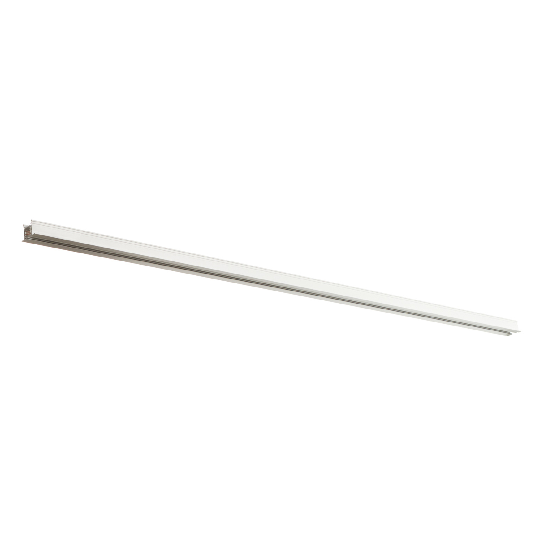 EUTRAC Eutrac 3-circuit recessed 5-conductor 2 m, white, aluminium, L: 200 cm, W: 4 cm, H: 4.2 cm