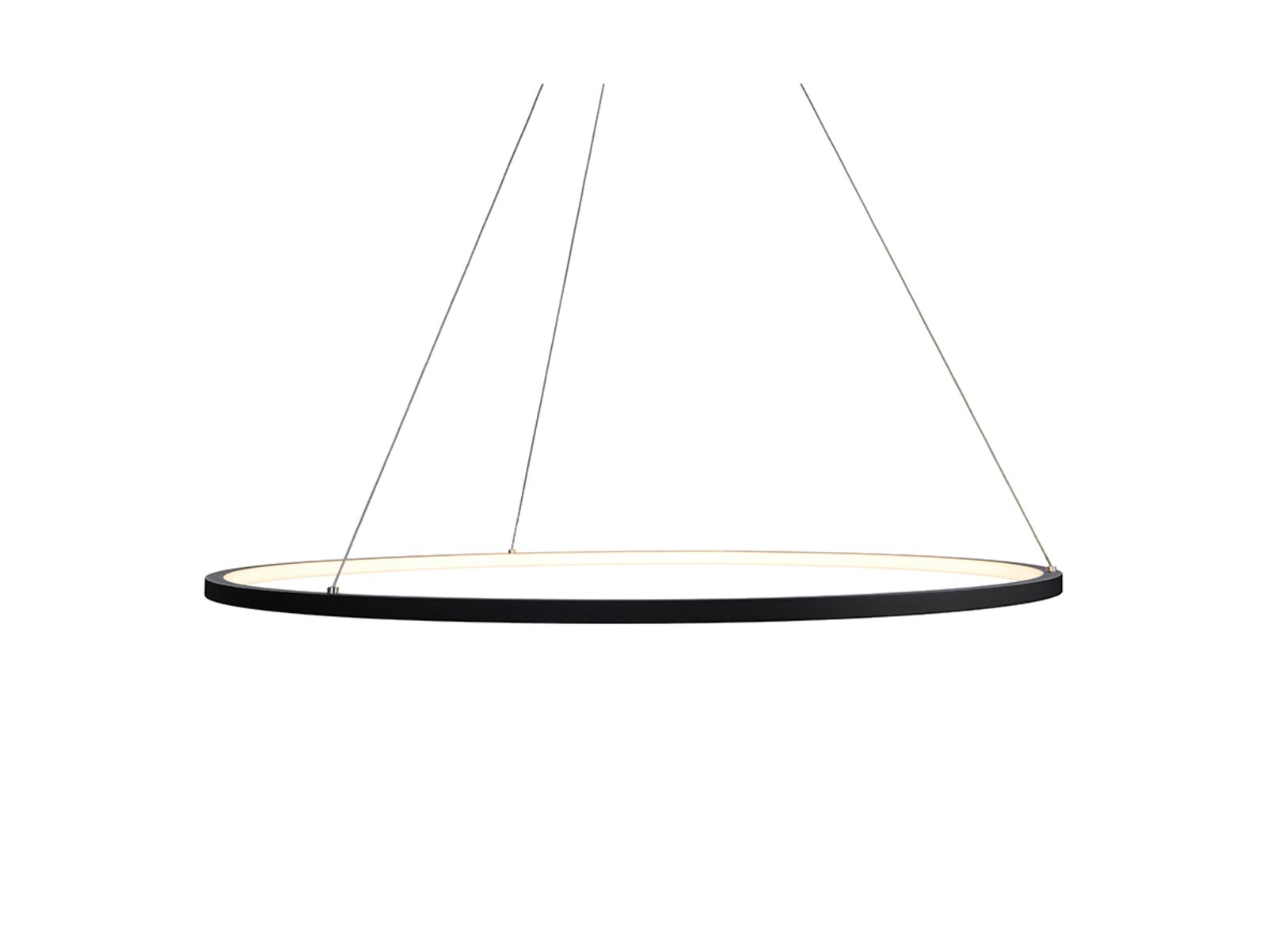 Gloria LED Pendant Ø80 Slim Black - Antidark