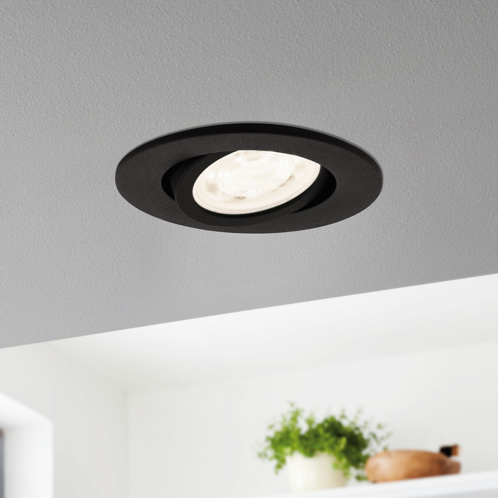 EGLO connect Saliceto-Z LED-Einbauleuchte rund