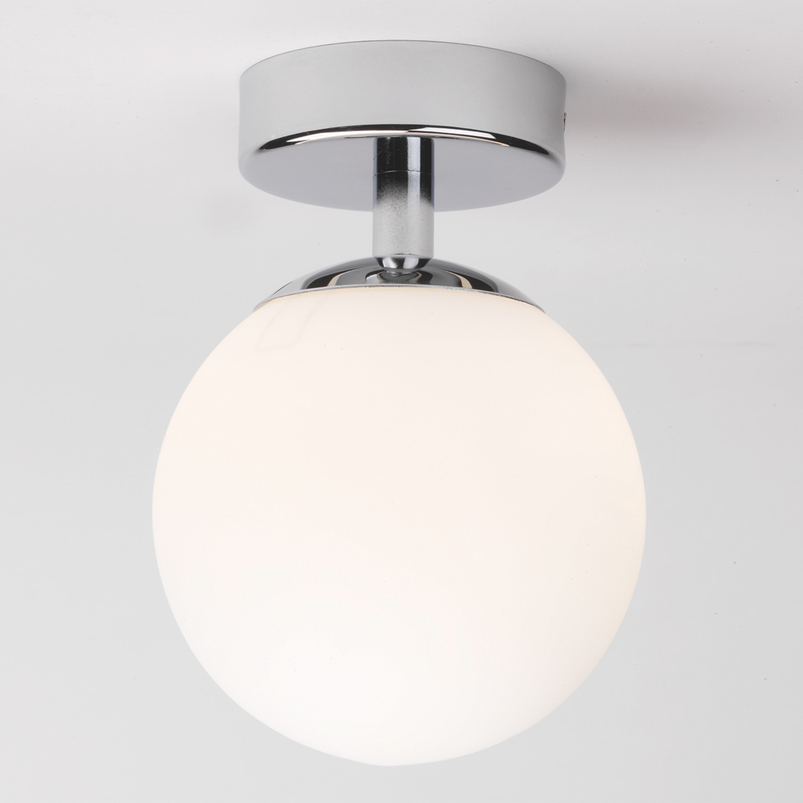 Astro Denver ceiling light, IP44, globe, glass