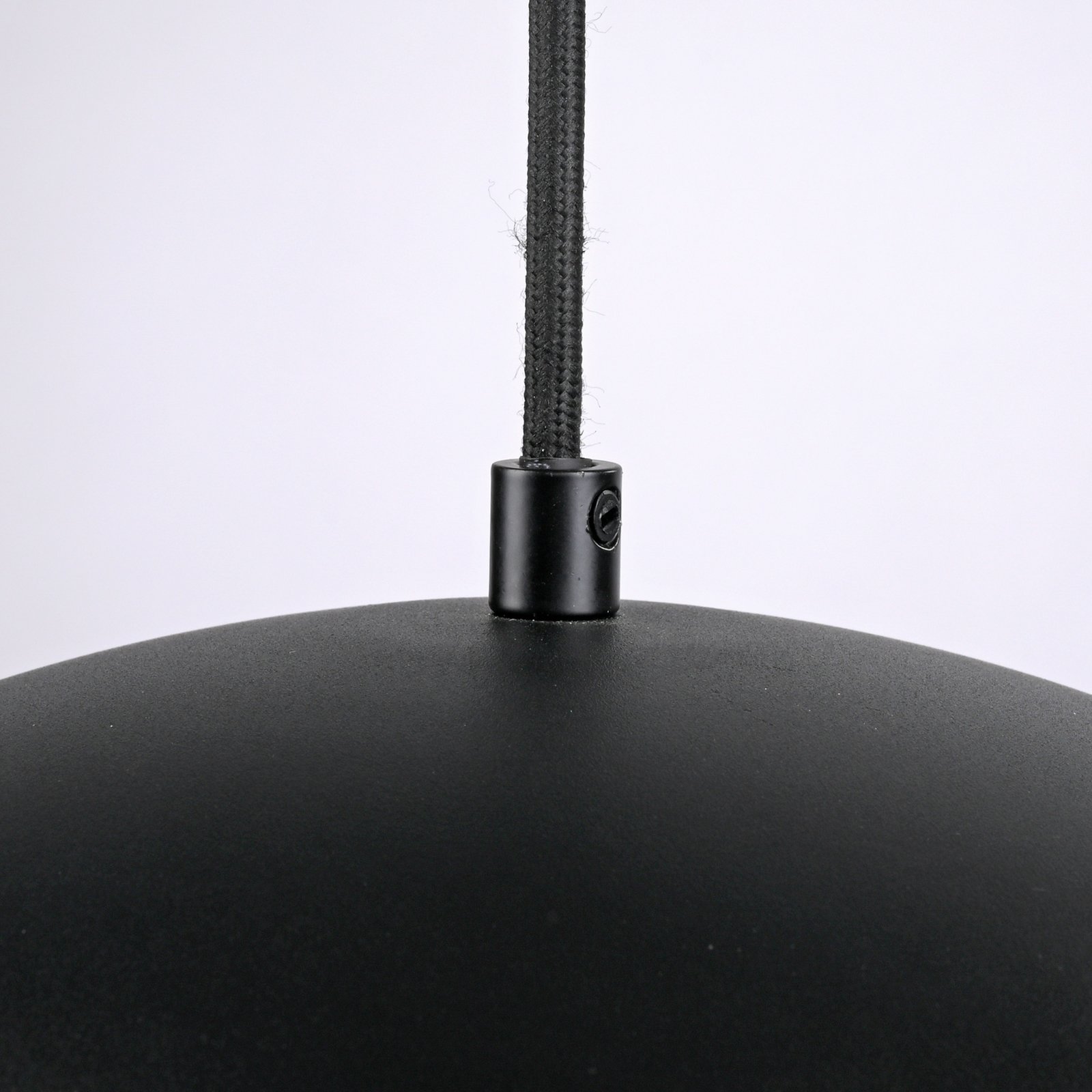 Schöner Wohnen Висяща лампа Ali черна, желязо, Ø 38 cm, E27