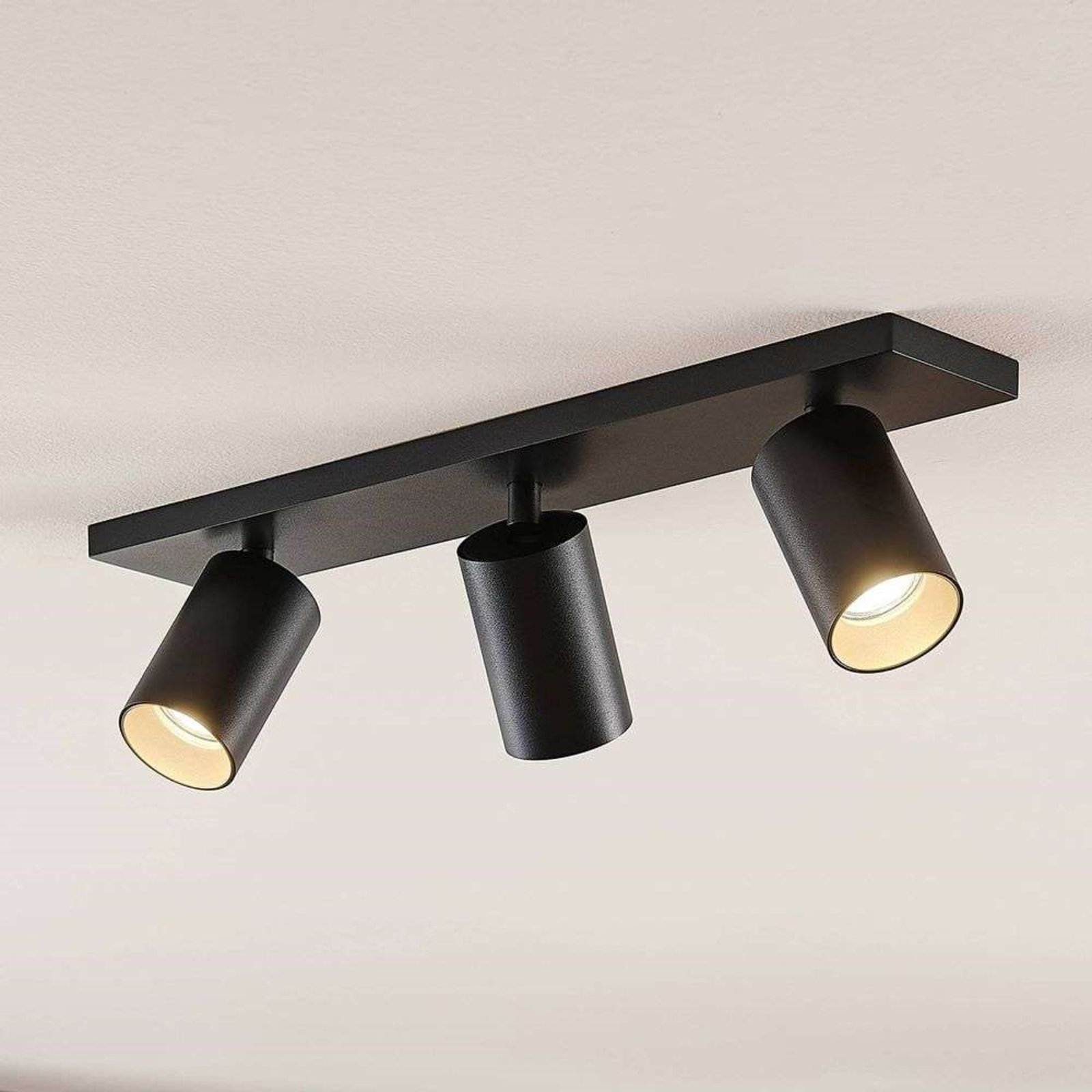 Brinja 3 Stropné Lampa Black/Gold - Arcchio