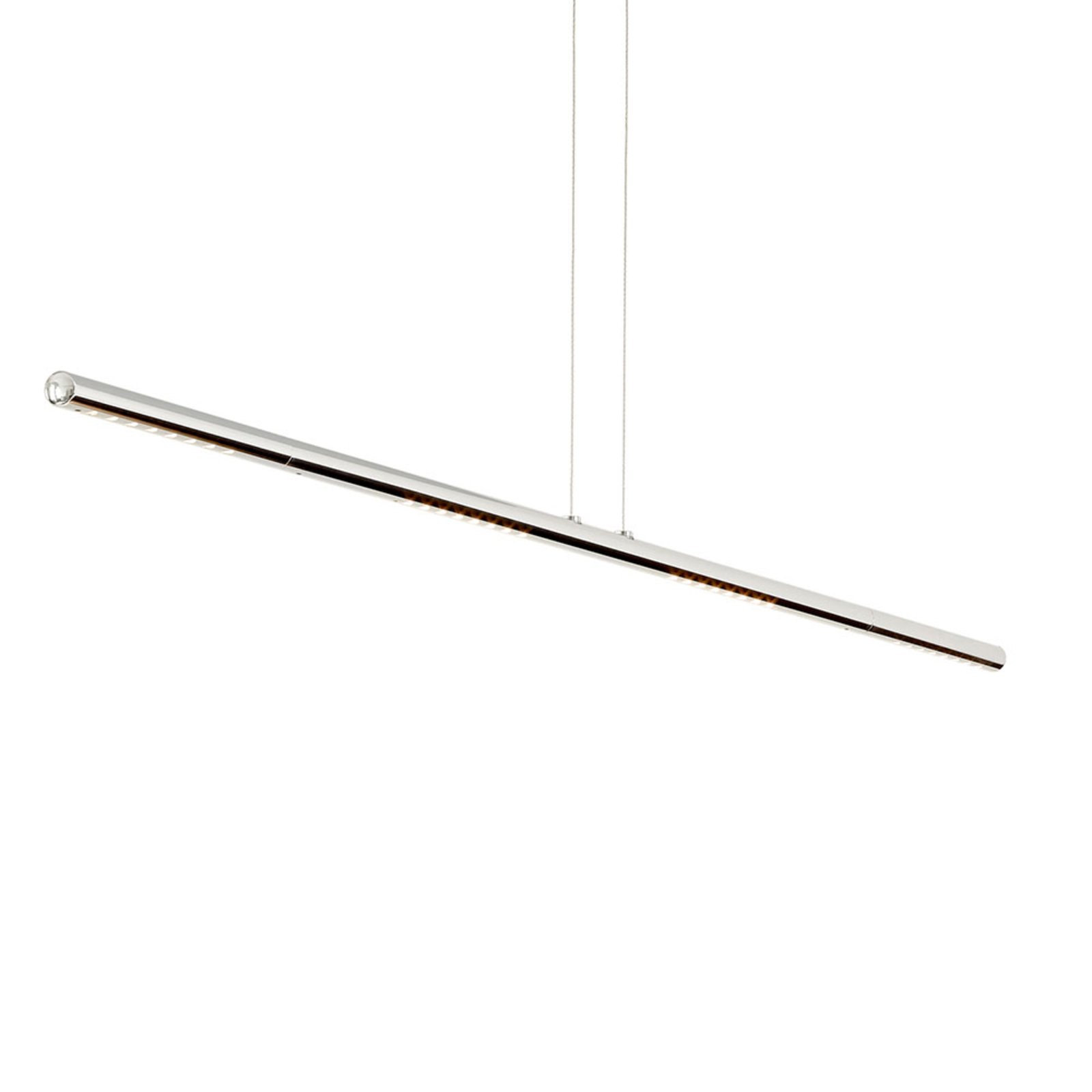 TECNOLUMEN LUM L hængelampe, 135 cm, krom