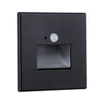 Edge Quadro LED Candeeiro de Parede Embutida Square Preto - Paulmann