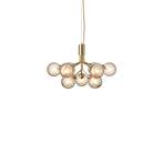 Apiales 9 Candelabru Brushed Brass/Optic Gold - Nuura