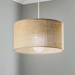 Hanglamp Jute cylinder bruin Ø40cm 1-lamp